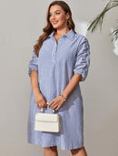 Vestido listrado