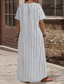 Vestido listrado