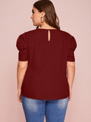 Blusa manga princesa