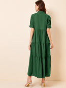 Vestido com babados