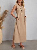 Vestido midi feminino