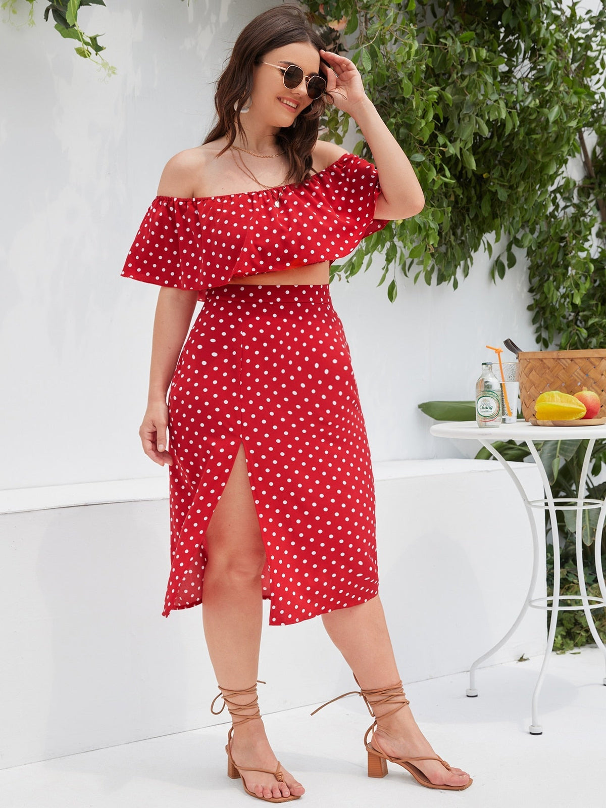 Conjunto estampado
