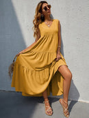 Vestido com babado