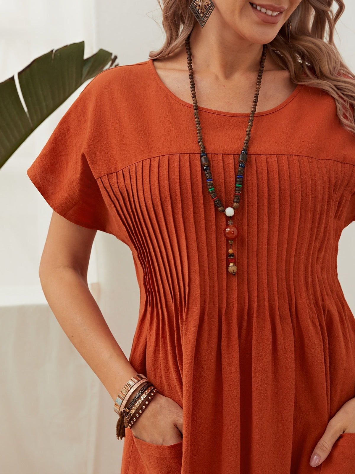 Vestido com bolso