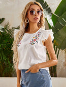 Blusa com bordado