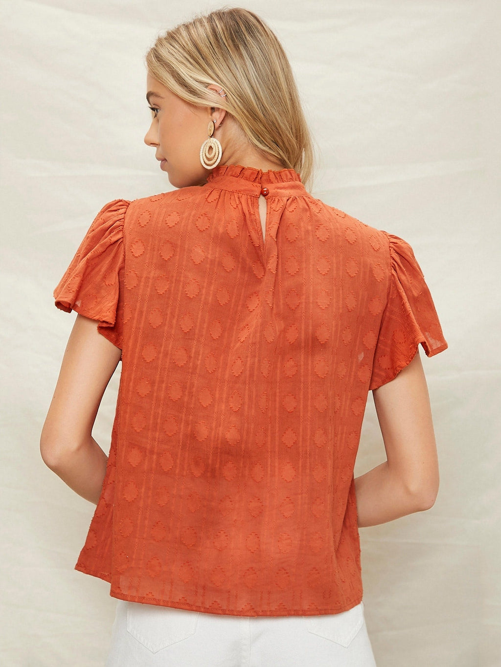 Blusa manga borboleta