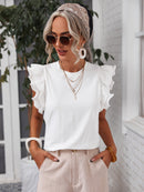 Blusa manga borboleta