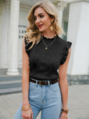 Blusa com renda australiana