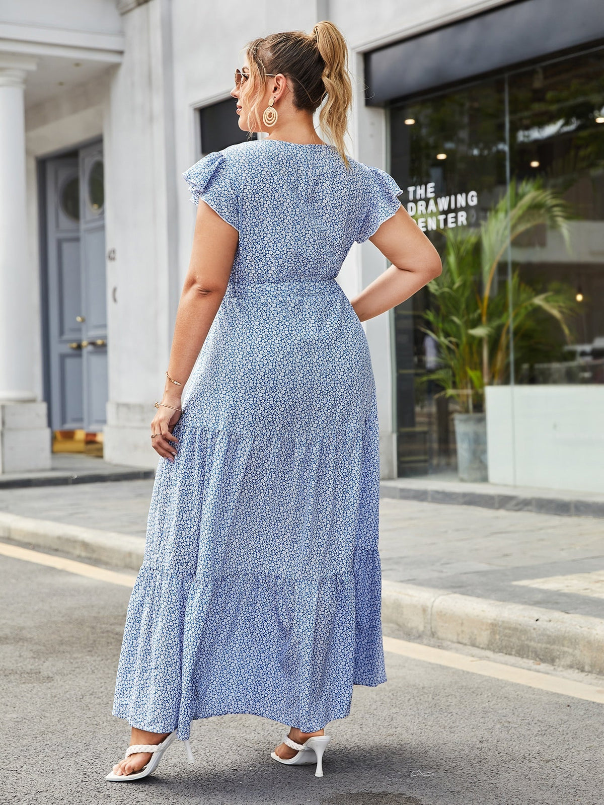 Vestido decote V