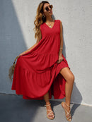 Vestido com babado