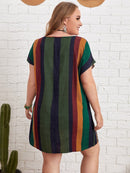 Vestido listrado