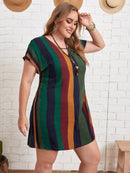 Vestido listrado