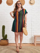 Vestido listrado
