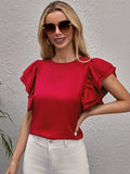 Blusa com babado