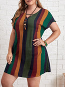 Vestido listrado