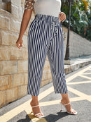 Calça listrada