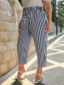 Calça listrada