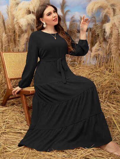 Vestido com babados