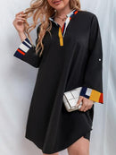 Vestido decote em V