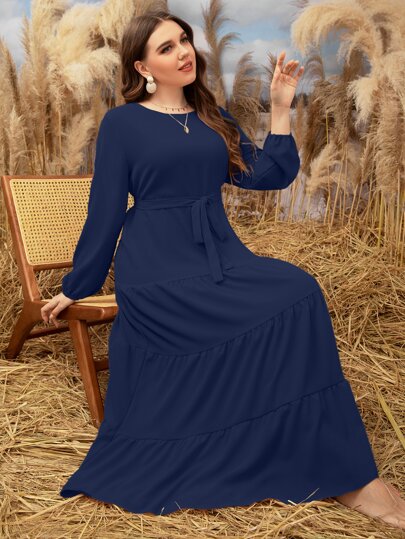 Vestido com babados