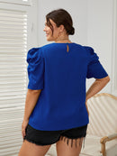 Blusa manga bufante
