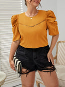 Blusa manga bufante