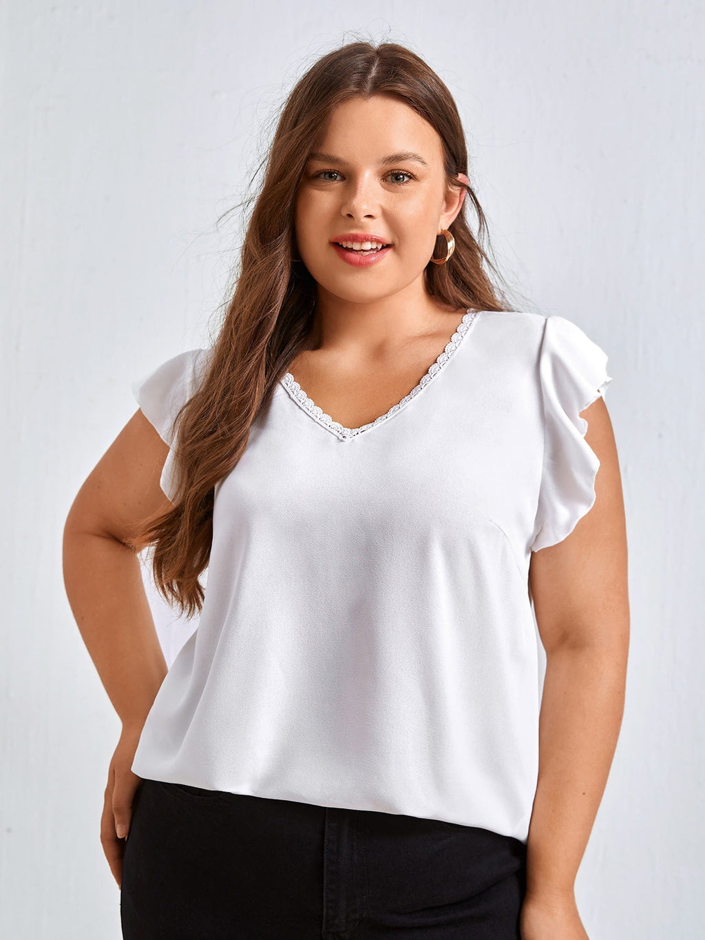 Blusa com renda
