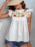 Blusa bordada