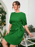 Vestido com transpasse