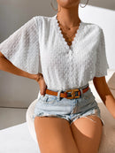 Blusa ponto suíço