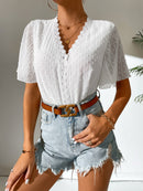 Blusa ponto suíço