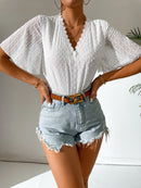 Blusa ponto suíço