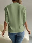 Blusa Manga pétala