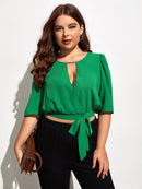 Blusa com laço