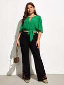 Blusa com laço