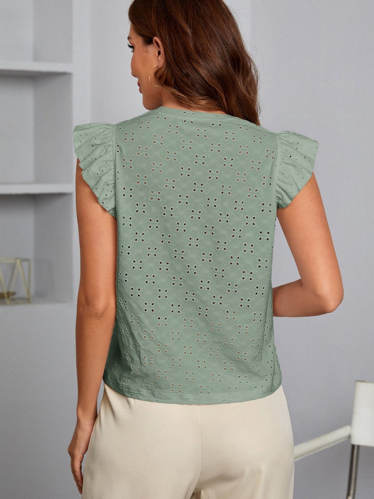 Blusa manga borboleta