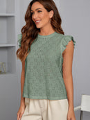 Blusa manga borboleta