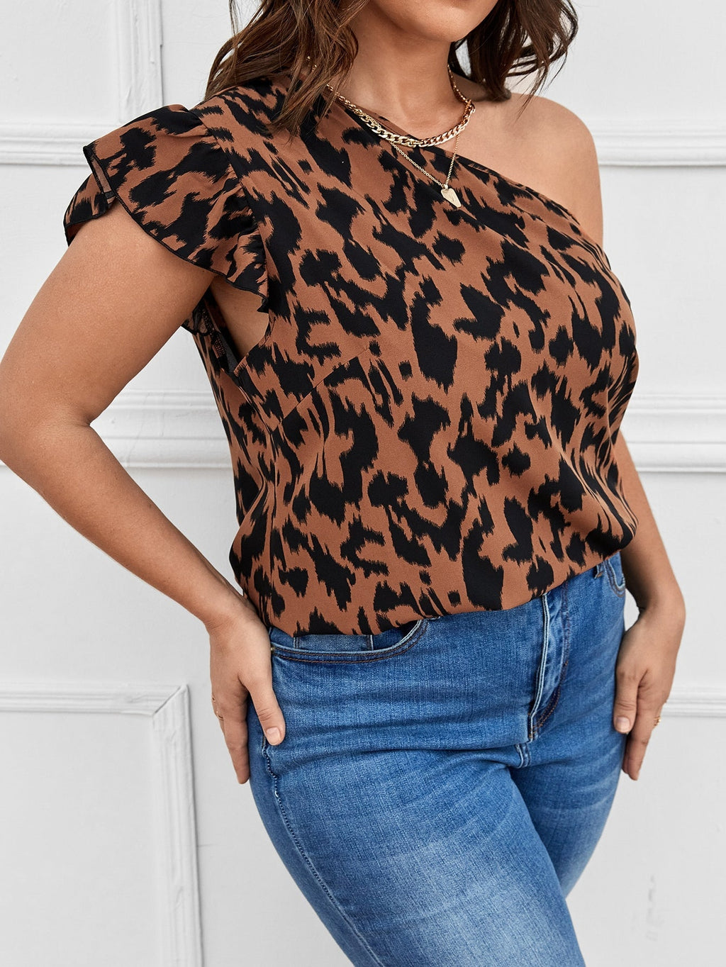 Blusa ombro único