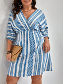 Vestido listrado
