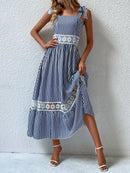 Vestido listrado