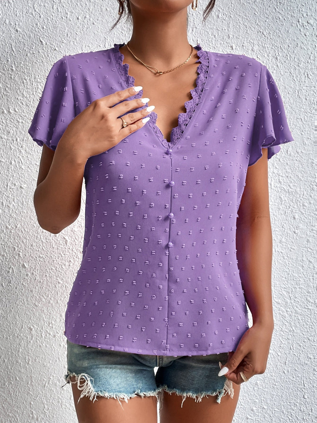 Blusa Ponto suíço