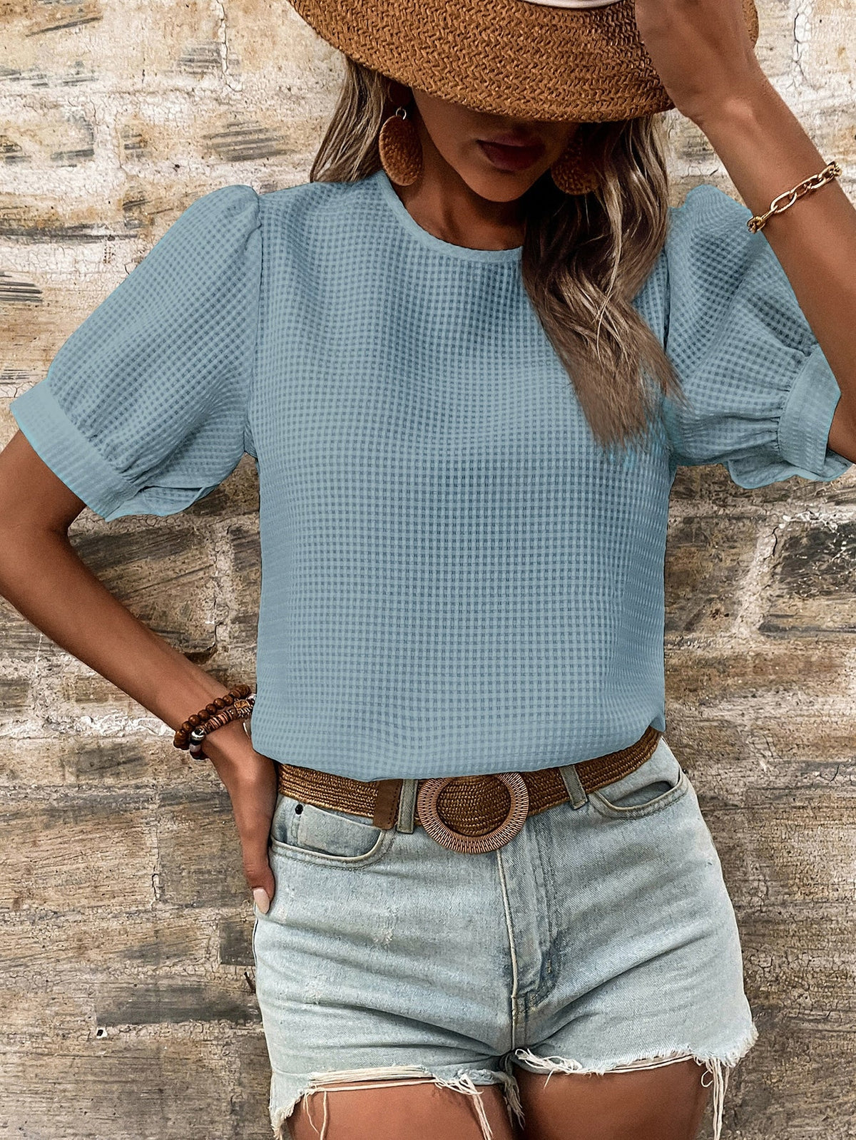 Blusa Manga Bufante