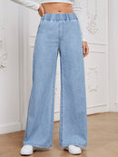Calça Jeans Wide Leg