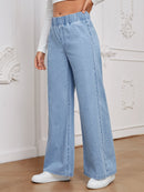 Calça Jeans Wide Leg