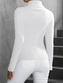Blusa de gola alta