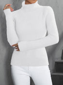 Blusa de gola alta