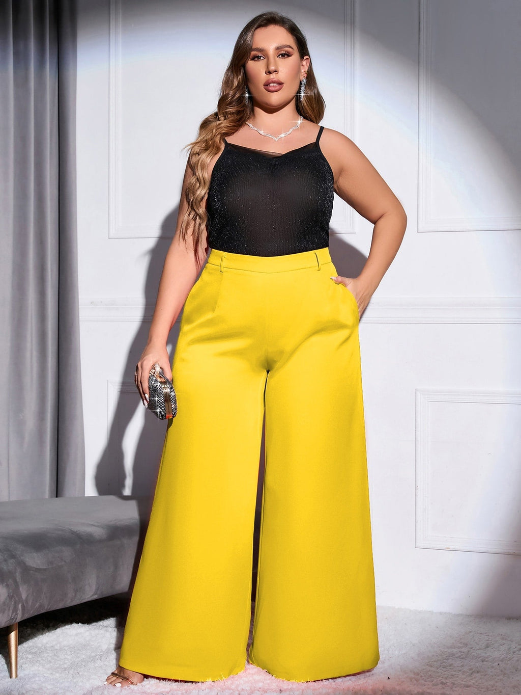 Calça pantalona