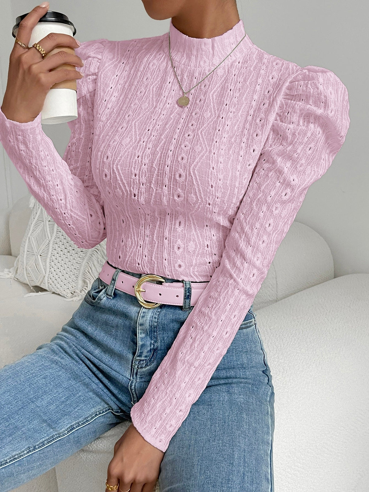 Blusa Gola alta
