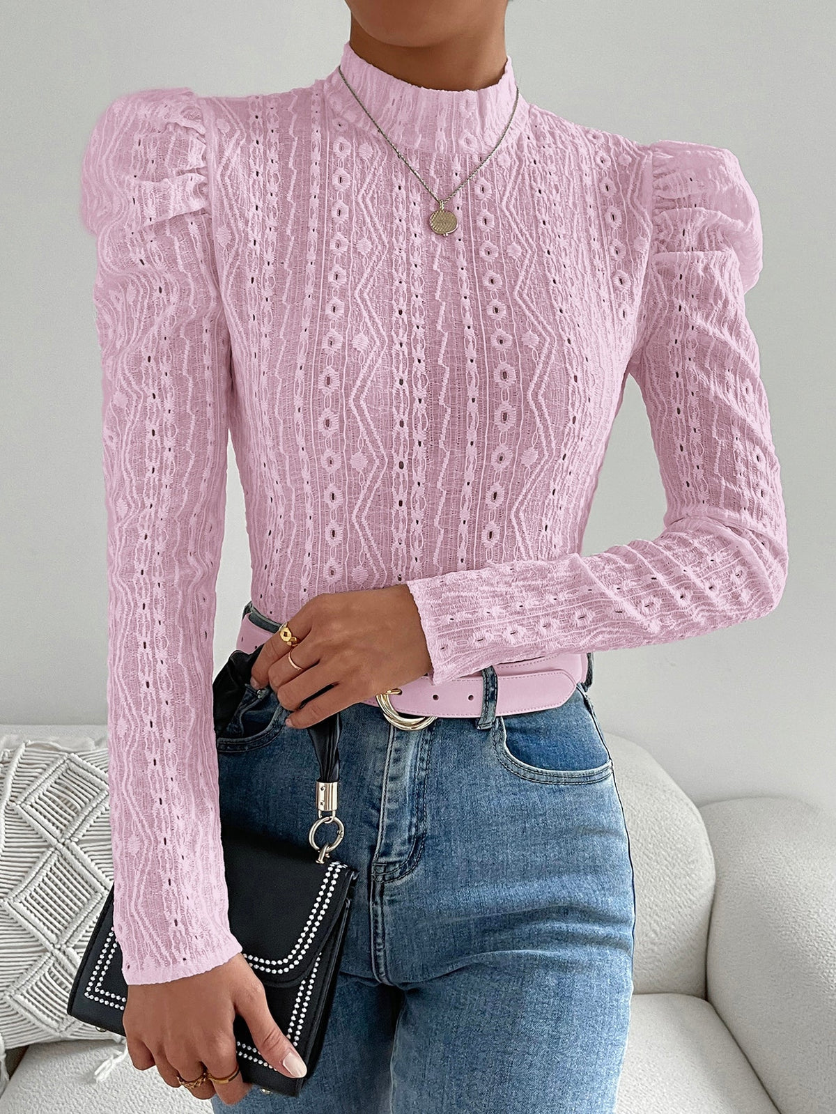Blusa Gola alta