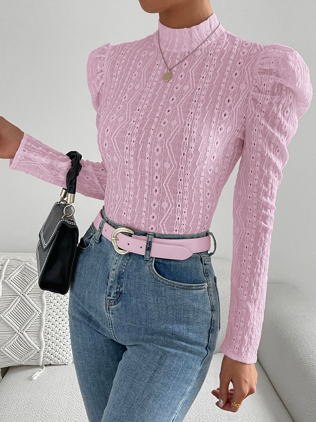 Blusa Gola alta